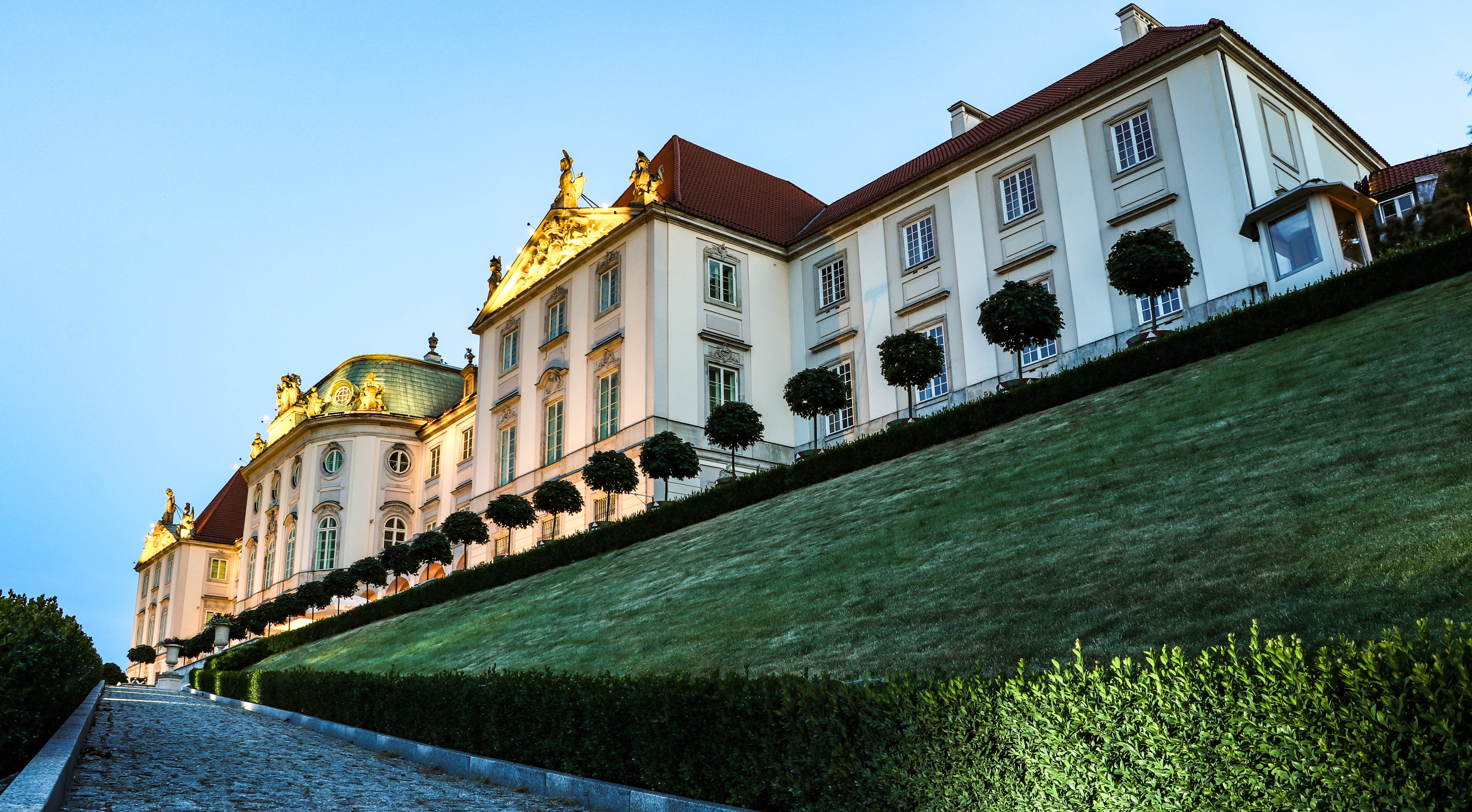 The Gardens of the Royal Castle in Warsaw