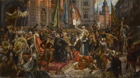 Konstytucja 3 maja 1791 roku, Jan Matejko