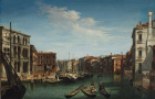  Michele Marieschi, Canal Grande z Palazzo dei Camerlenghi, olej, płótno, 55,6 x 85,1 cm, nr inw. ZKW/6231