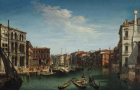 Obraz Marieschiego "Canal Grande z Palazzo dei Camerlenghi"