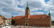 Zamek Królewski, widok od strony placu Zamkowego